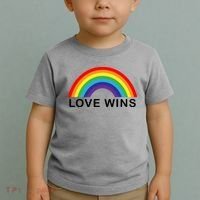 Love Wins Lgbtq Pride Month Rainbow Toddler T-Shirt thumb 2