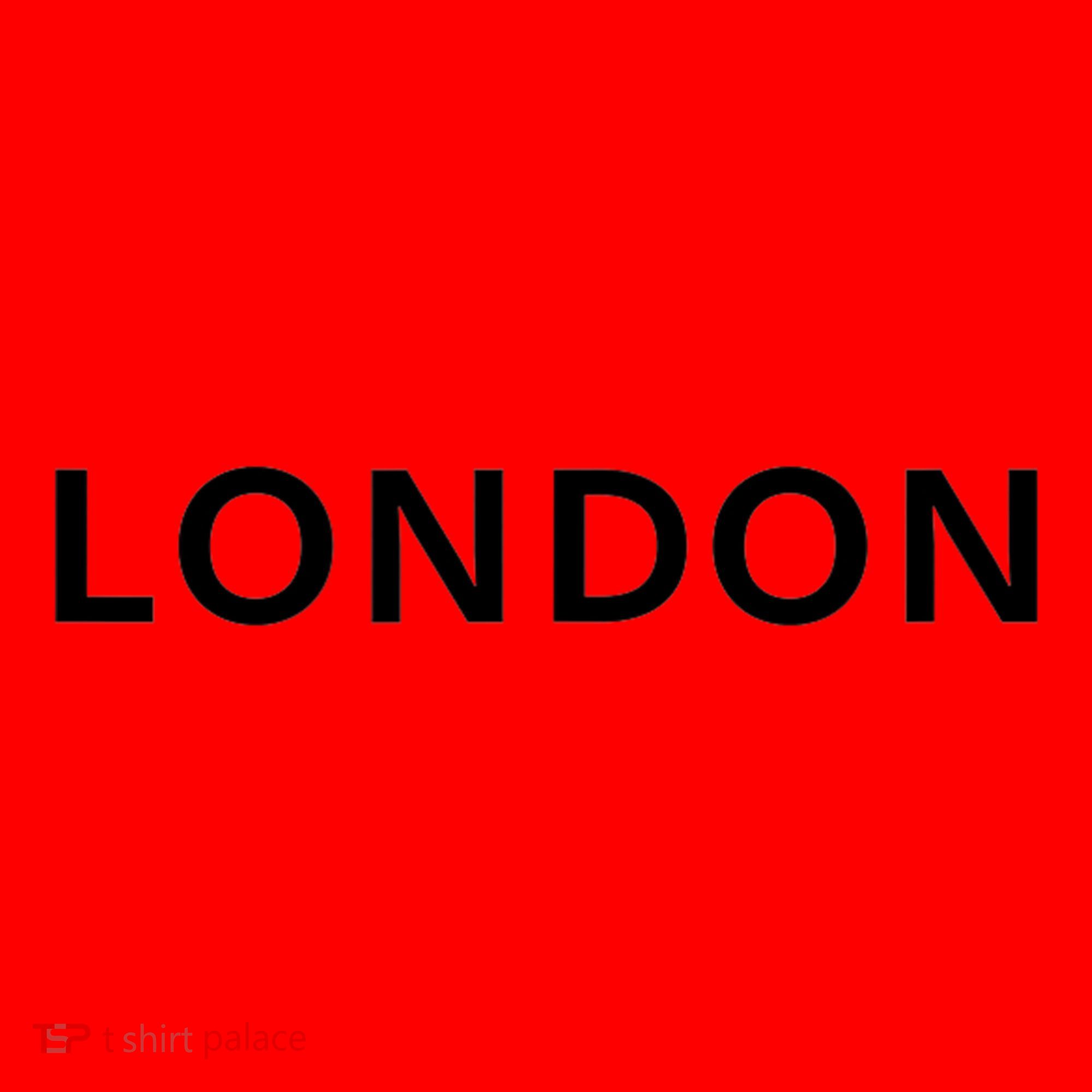 LONDON whiteblack Santa Hat