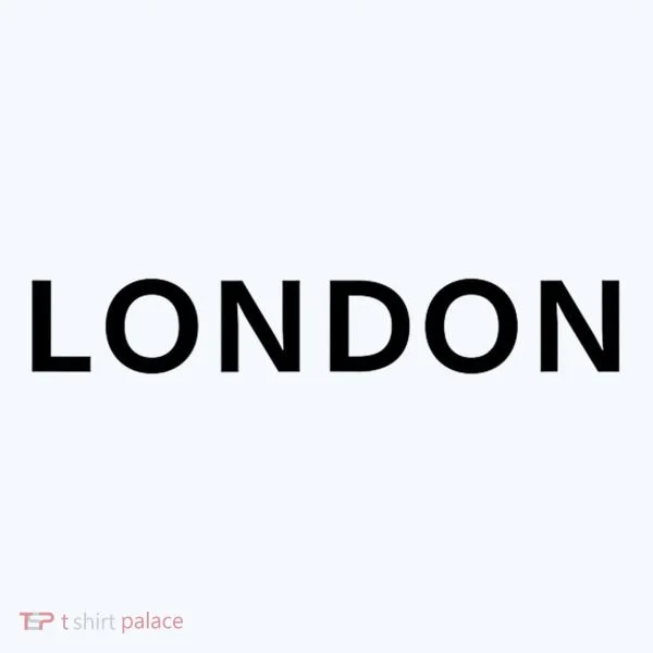 LONDON whiteblack Bucket Hat