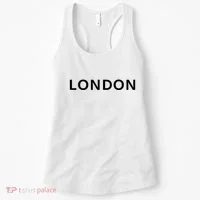LONDON whiteblack Women's Tank Top thumb 0