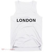 LONDON whiteblack Tank Top thumb 0