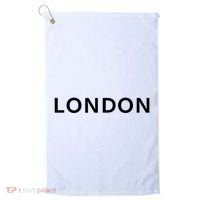 LONDON whiteblack Golf Towel thumb 0
