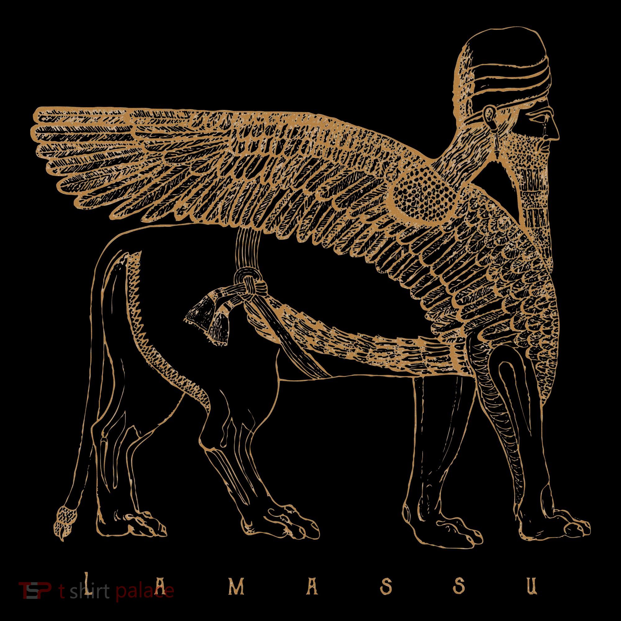 Lamassu Winged Lion Assyrian Sumerian Mesopotamia Women's Hoodie