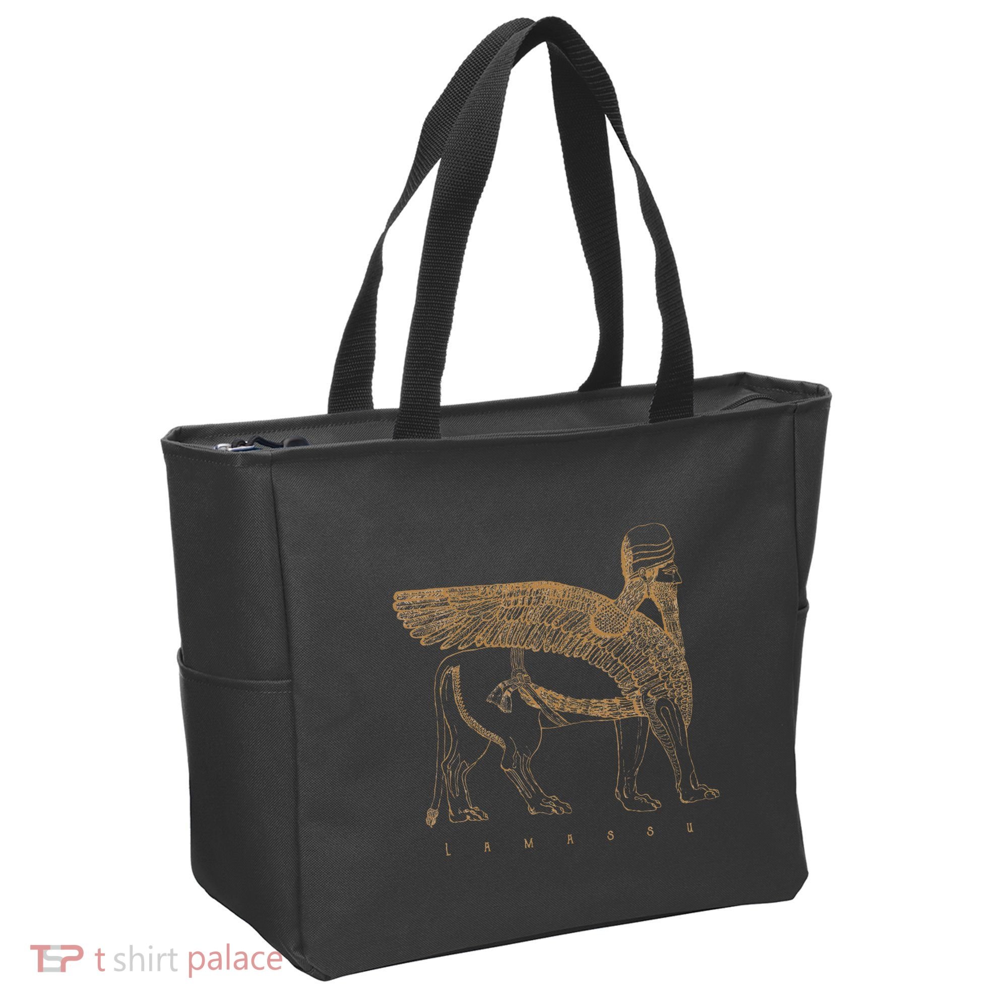Lamassu Winged Lion Assyrian Sumerian Mesopotamia Tote Bag