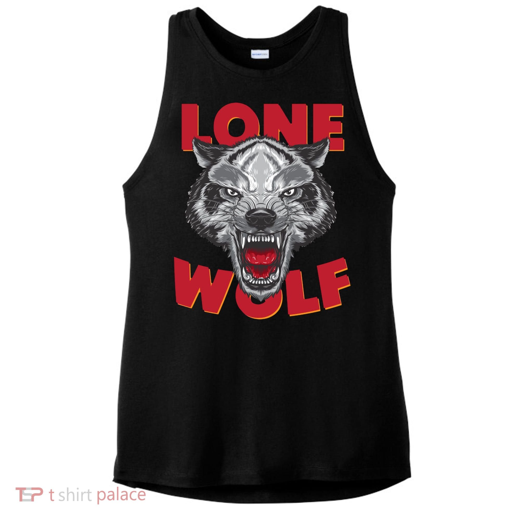 Lone Wolf Ladies PosiCharge Tri-Blend Wicking Tank