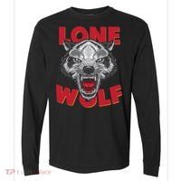 Lone Wolf Comfort Colors Heavyweight Long Sleeve T-Shirt thumb 0