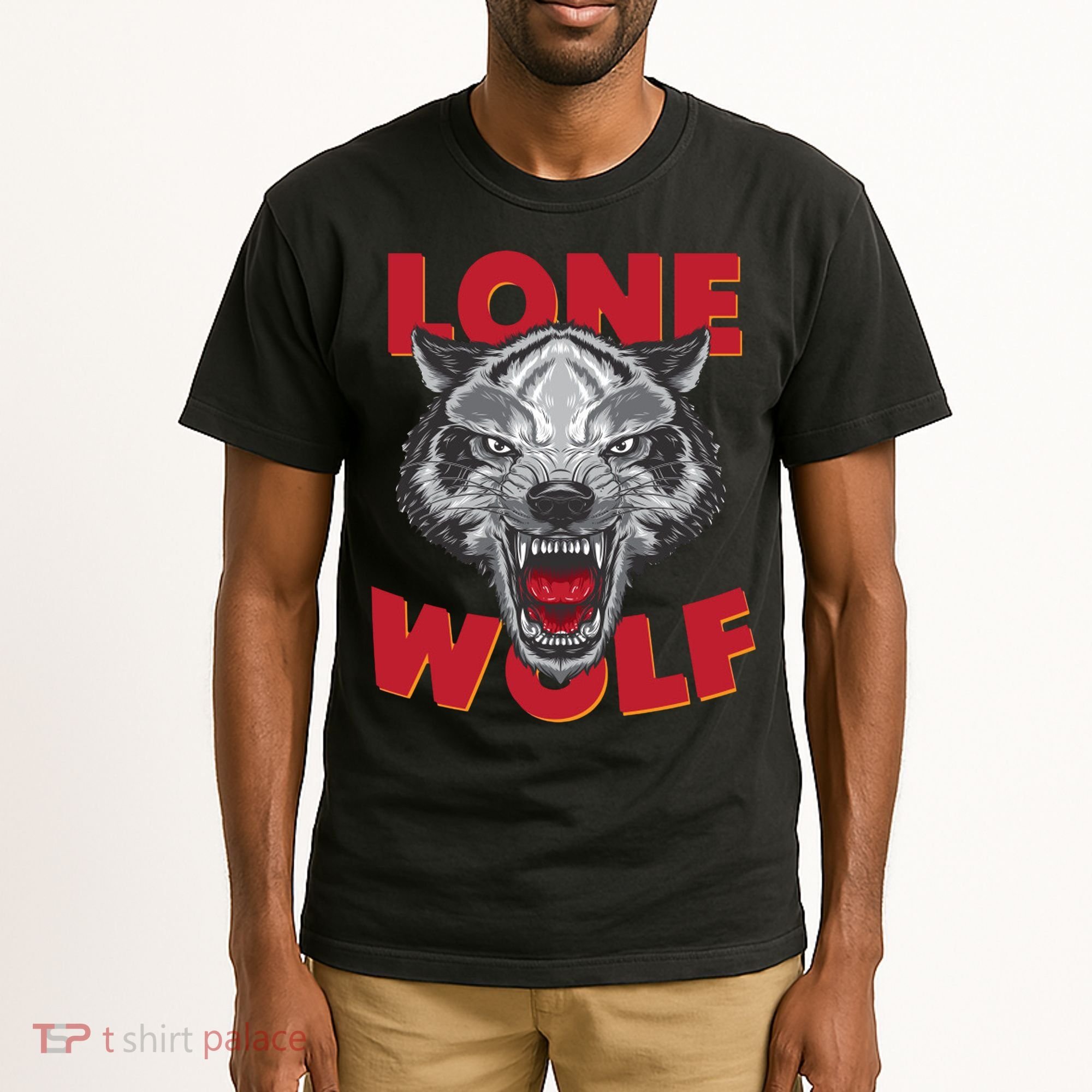 Lone Wolf Tall T-Shirt