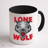 Lone Wolf Coffee Mug thumb 1