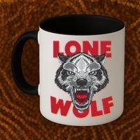 Lone Wolf Coffee Mug thumb 2