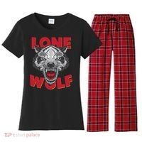 Lone Wolf Women's Flannel Pajama Set thumb 0