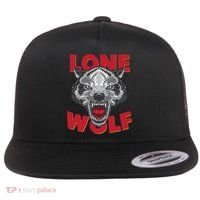 Lone Wolf Flat Bill Trucker Hat thumb 0