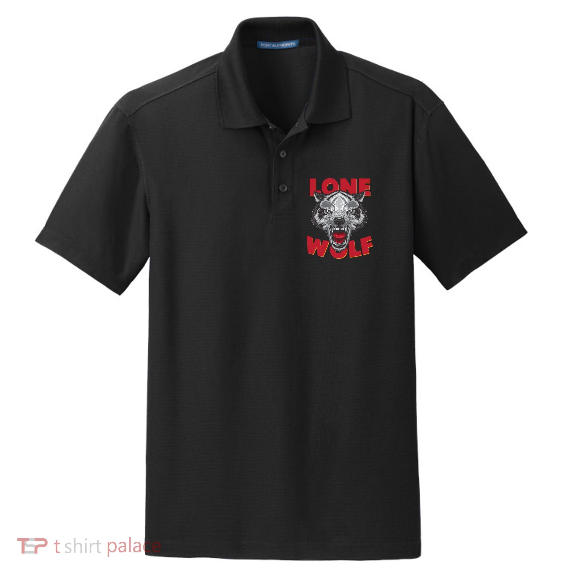 Lone Wolf Dry Zone Grid Polo