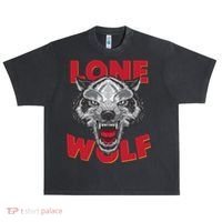 Lone Wolf Urban Oversized Heavyweight T-Shirt thumb 0