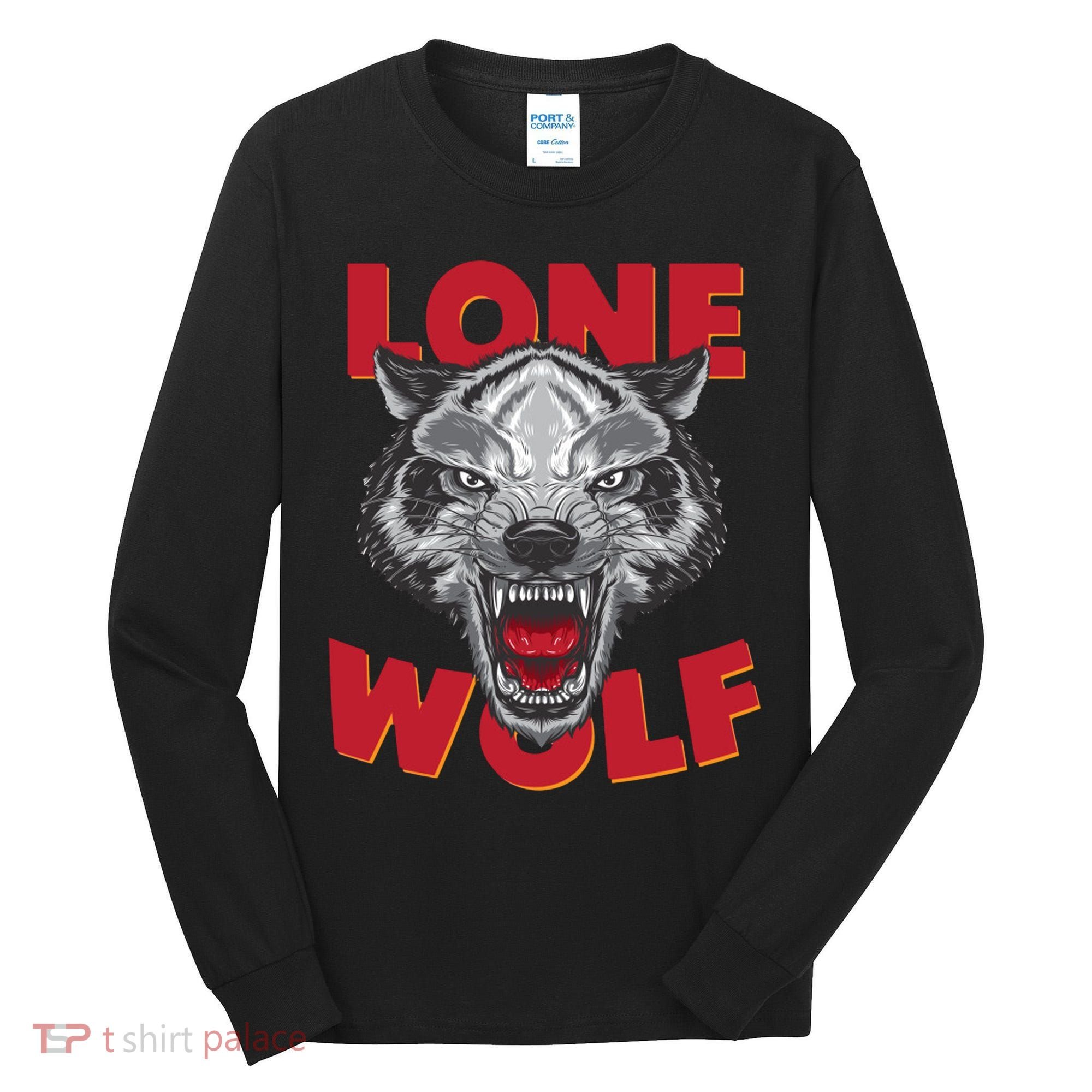Lone Wolf Tall Long Sleeve Shirt