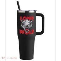 Lone Wolf 40oz Vacuum Insulated Stainless Steel Travel Tumbler thumb 0