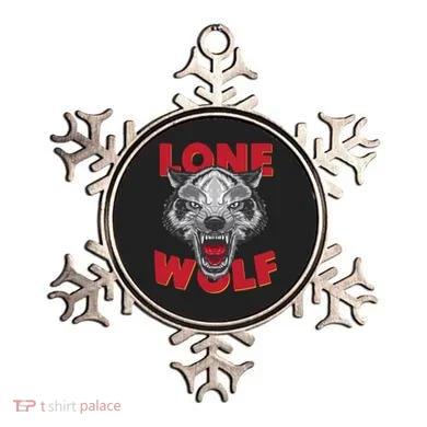 Lone Wolf Ornament