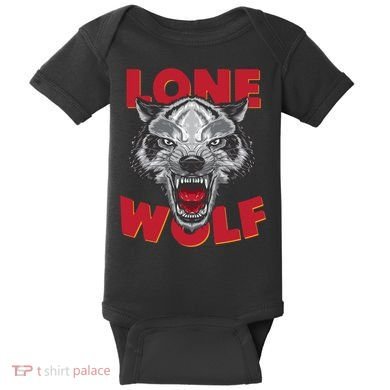 Lone Wolf Baby Bodysuit
