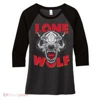 Lone Wolf Women's Tri-Blend 3/4-Sleeve Raglan Shirt thumb 0