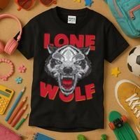 Lone Wolf Kids T-Shirt thumb 3
