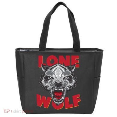 Lone Wolf Tote Bag