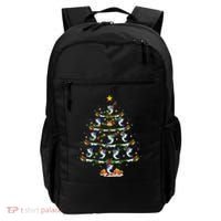 Lighting White Marlin Christmas Tree White Marlin Fish Lover Backpack thumb 0