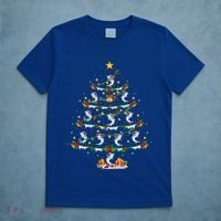 Lighting White Marlin Christmas Tree White Marlin Fish Lover T-Shirt thumb 5
