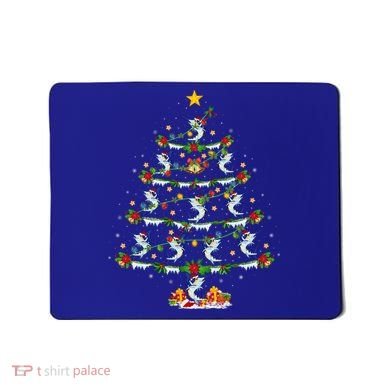 Lighting White Marlin Christmas Tree White Marlin Fish Lover Mousepad