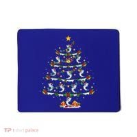 Lighting White Marlin Christmas Tree White Marlin Fish Lover Mousepad thumb 0