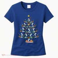 Lighting White Marlin Christmas Tree White Marlin Fish Lover Women's T-Shirt thumb 0