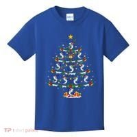Lighting White Marlin Christmas Tree White Marlin Fish Lover Kids T-Shirt thumb 0