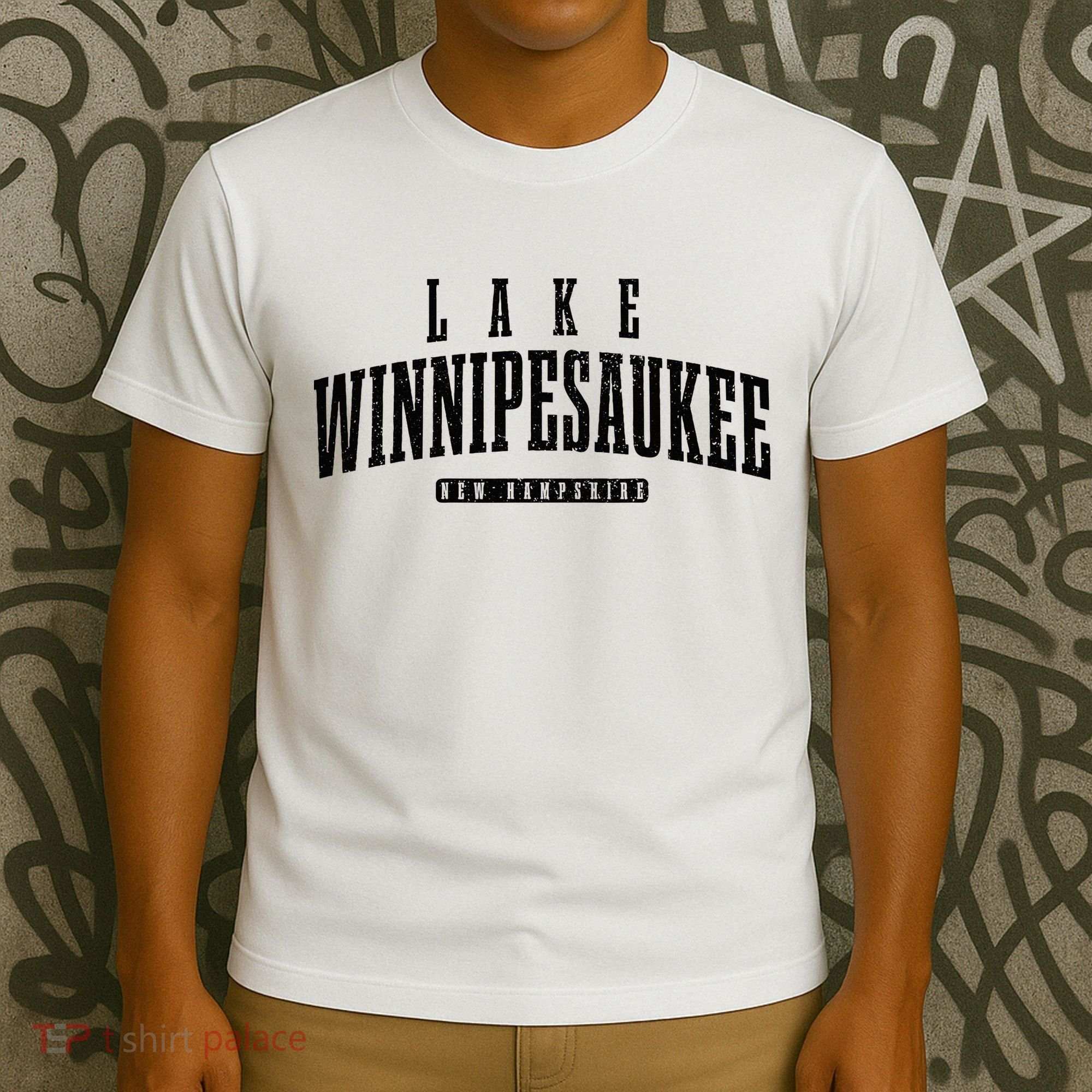 Lake Winnipesaukee New Hampshire Vintage T-Shirt