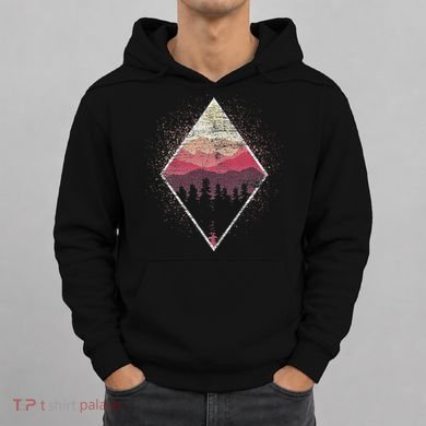 Landscape Wildlife Nature Outdoor Mountains Trees Forest Hoodie