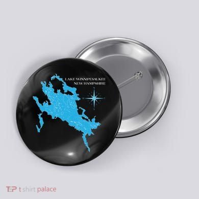 Lake Winnipesaukee New Hampshire Button