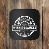Lake Winnipesaukee New Hampshire Women Camping Coaster thumb 0