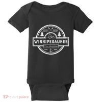 Lake Winnipesaukee New Hampshire Women Camping Baby Bodysuit thumb 0