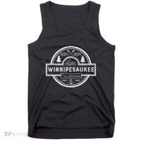 Lake Winnipesaukee New Hampshire Women Camping Tank Top thumb 0