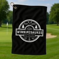 Lake Winnipesaukee New Hampshire Women Camping Golf Towel thumb 1