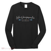 Lake Winnipesaukee New Hampshire Oars Graphic Long Sleeve Shirt thumb 0