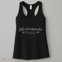 Lake Winnipesaukee New Hampshire Oars Graphic Women's Tank Top thumb 3