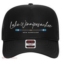 Lake Winnipesaukee New Hampshire Oars Graphic Hat thumb 0