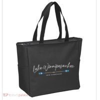 Lake Winnipesaukee New Hampshire Oars Graphic Tote Bag thumb 2