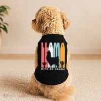 Llama With No Drama No Drama Llama Doggie Tank thumb 2