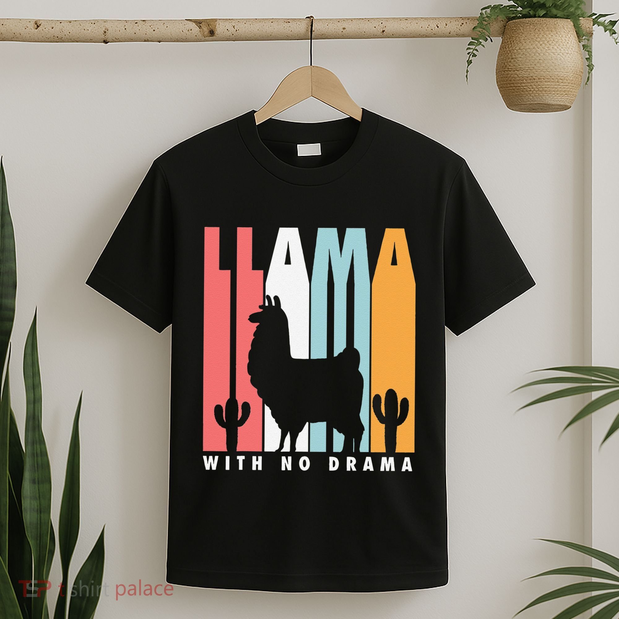Llama With No Drama No Drama Llama T-Shirt