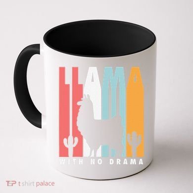 Llama With No Drama No Drama Llama Coffee Mug