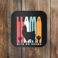 Llama With No Drama No Drama Llama Coaster thumb 0