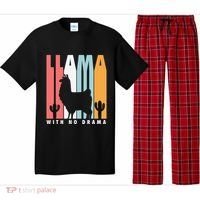 Llama With No Drama No Drama Llama Pajama Set thumb 0