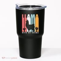 Llama With No Drama No Drama Llama Tumbler thumb 0