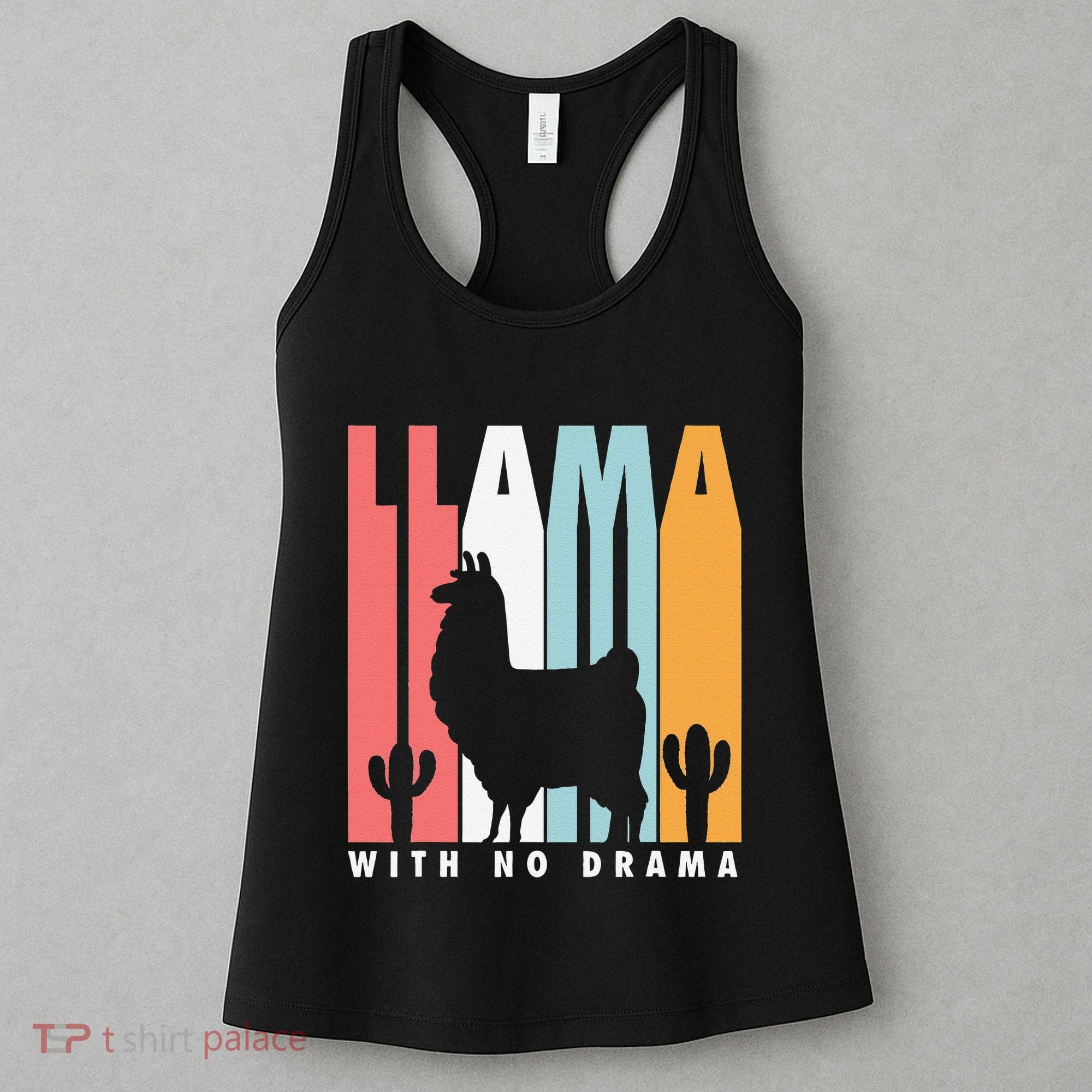 Llama With No Drama No Drama Llama Women's Tank Top