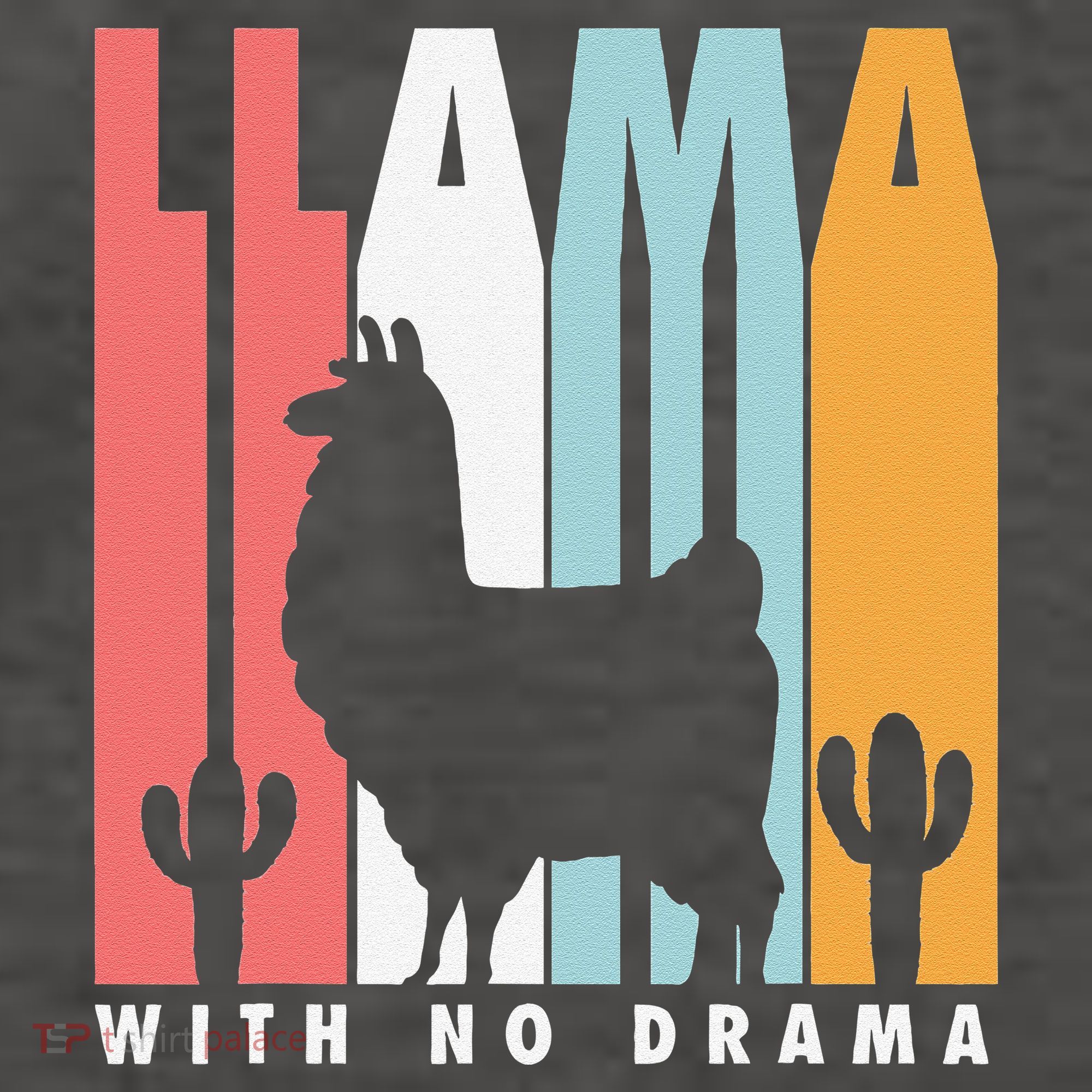 Llama With No Drama No Drama Llama Vector Backpack