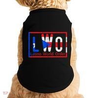 Latino World Order Puerto Rico Blue And Red Doggie Tank thumb 0